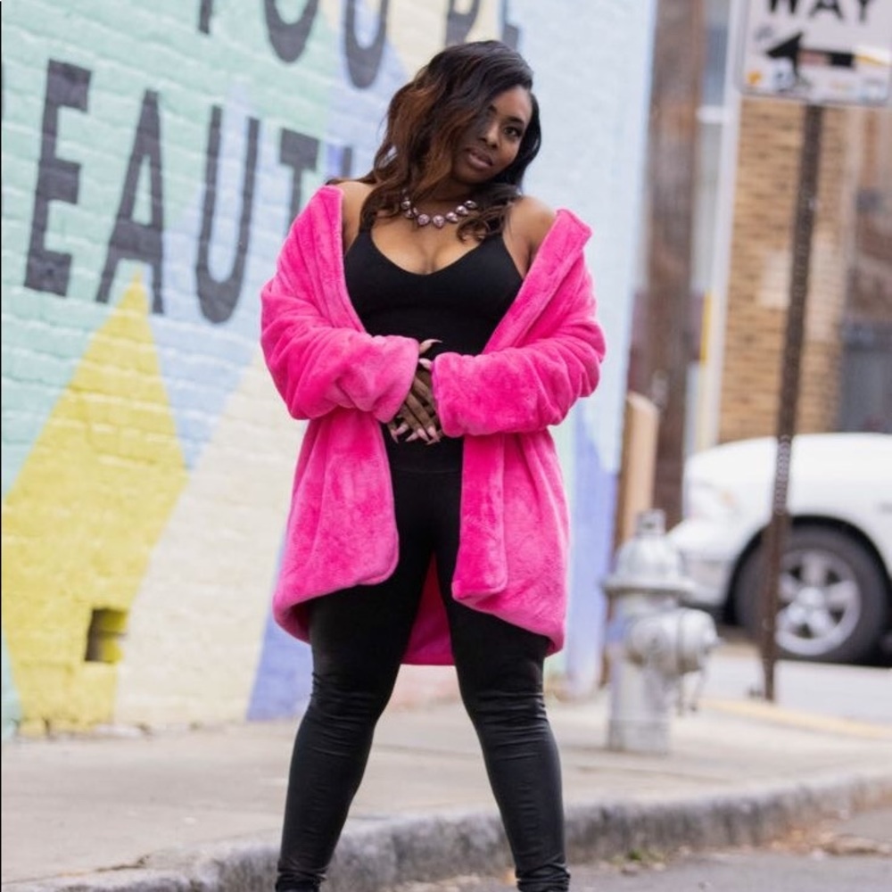 Pink fur